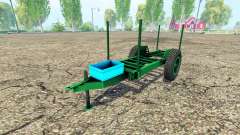 Rustique en bois de la remorque pour Farming Simulator 2015