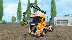 Scania R730 forest pour Farming Simulator 2015