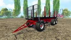 Timber trailer Fliegl für Farming Simulator 2015