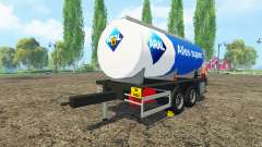 Carburant remorque d'Aral pour Farming Simulator 2015