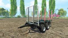 Remorque court pour Farming Simulator 2015