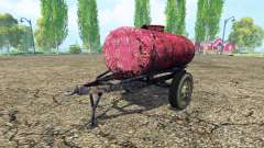 Remorque de réservoir de carburant pour Farming Simulator 2015