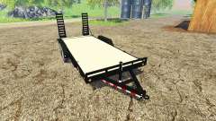 Low-bed trailer für Farming Simulator 2015