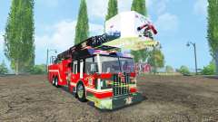 Camion de pompiers pour Farming Simulator 2015
