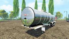 Semitrailer réservoir pour Farming Simulator 2015