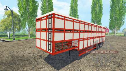 Auflieger-Rinder-Träger für Farming Simulator 2015