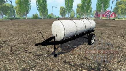 La remorque avec réservoir d'eau pour Farming Simulator 2015