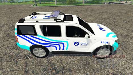 Nissan Pathfinder (R51) Belgian Local Police pour Farming Simulator 2015