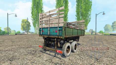 Tracteur remorques à benne basculante pour Farming Simulator 2015