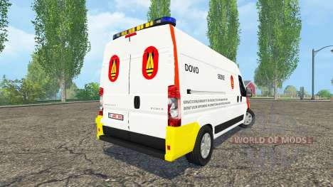 Peugeot Boxer Belgian Bomb Squad pour Farming Simulator 2015