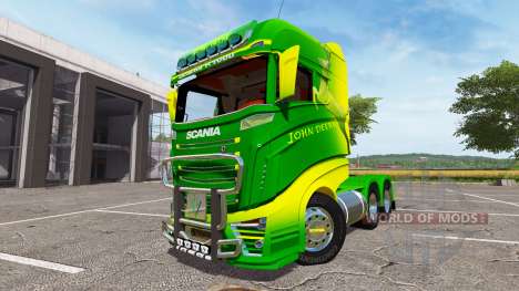 Scania R1000 John Deere für Farming Simulator 2017