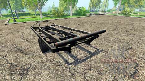 Platform bales trailer pour Farming Simulator 2015