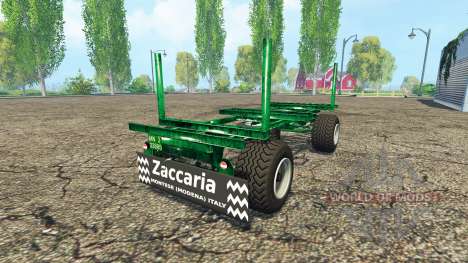 Zaccaria wood trailer pour Farming Simulator 2015