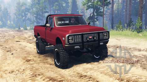 Chevrolet C10 Cheyenne 1972 pour Spin Tires