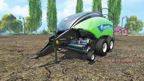 New Holland BigBaler 1290 gras bale v3.0 für Farming Simulator 2015