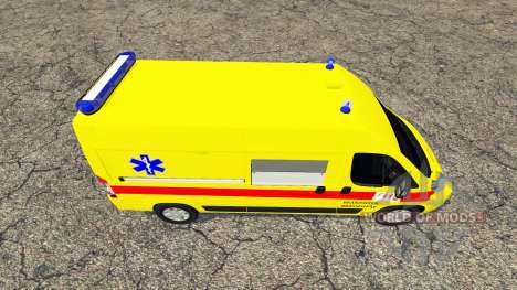 Peugeot Boxer Belgian Ambulance für Farming Simulator 2015