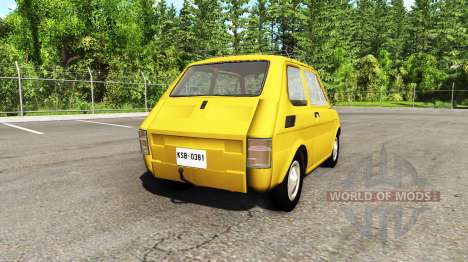 Fiat 126p v3.0 für BeamNG Drive