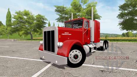 White-Freightliner Conventional pour Farming Simulator 2017