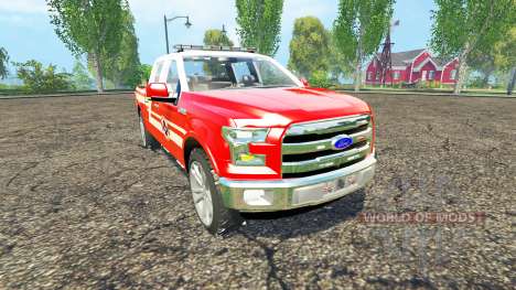 Ford F-150 Division of Fire pour Farming Simulator 2015