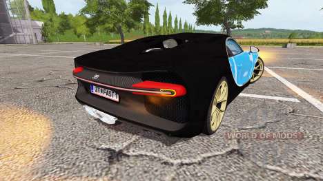 Bugatti Chiron für Farming Simulator 2017