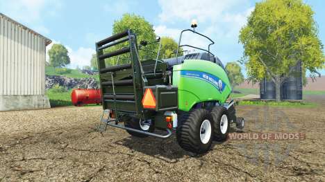 New Holland BigBaler 1290 gras bale v3.0 für Farming Simulator 2015