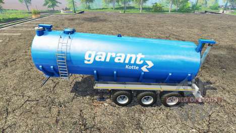 Kotte Garant TSA water pour Farming Simulator 2015