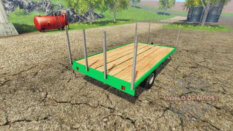 Remorque pour les petites balles v2.0 pour Farming Simulator 2015
