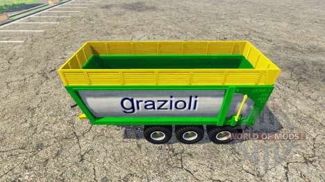 Grazioli Domex 200-6 multicolor pour Farming Simulator 2015