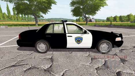 Ford Crown Victoria Police v1.1 für Farming Simulator 2017