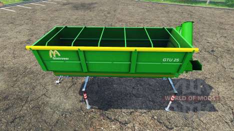 Gustrower GTU 25 pour Farming Simulator 2015