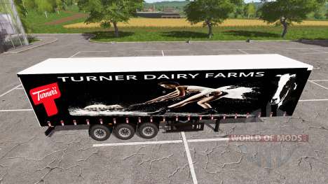 Vorhang Auflieger-Fruehauf für Farming Simulator 2017