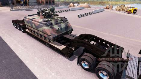 Semi transportant du matériel militaire v1.0.1 pour American Truck Simulator