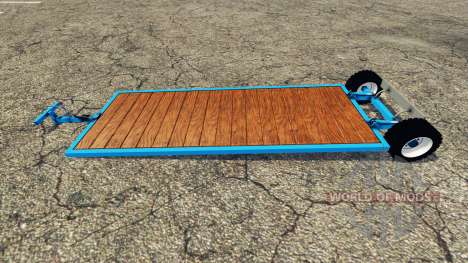 Low platform trailer v2.0 pour Farming Simulator 2015