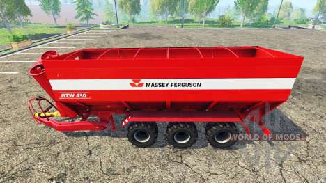 Massey Ferguson GTW 430 pour Farming Simulator 2015