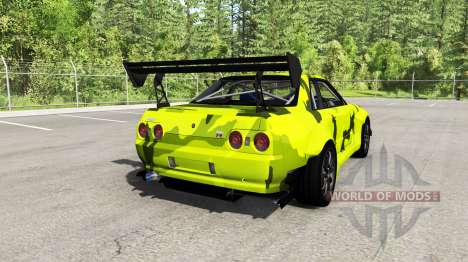 Nissan Skyline GT-R (R32) Rocket Bunny pour BeamNG Drive