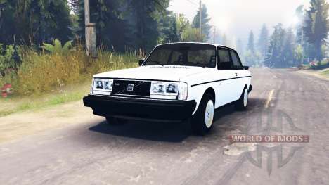 Volvo 242 Turbo 1983 pour Spin Tires