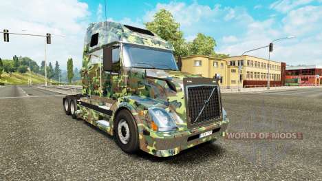 L'armée de la peau pour les camions Volvo VNL 67 pour Euro Truck Simulator 2
