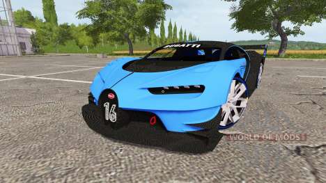 Bugatti Vision Gran Turismo für Farming Simulator 2017