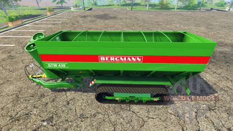 BERGMANN GTW tracks pour Farming Simulator 2015