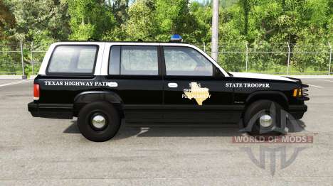Gavril Roamer texas highway patrol pour BeamNG Drive