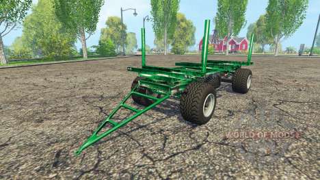 Zaccaria wood trailer für Farming Simulator 2015