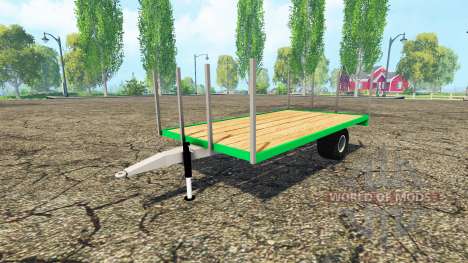 Remorque pour les petites balles pour Farming Simulator 2015