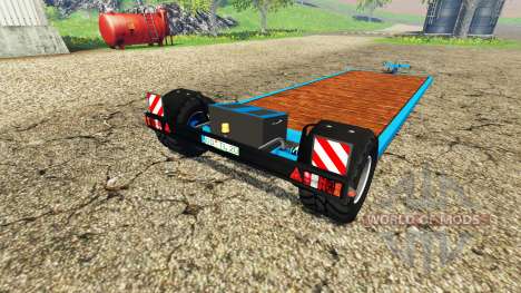 Low platform trailer v3.0 für Farming Simulator 2015