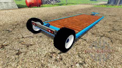 Low platform trailer v2.0 pour Farming Simulator 2015