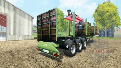 Timber trailer Fliegl für Farming Simulator 2015