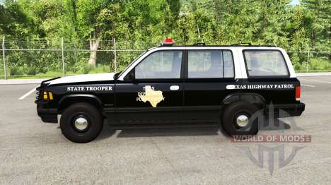 Gavril Roamer texas highway patrol für BeamNG Drive