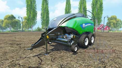 New Holland BigBaler 1290 gras bale v2.0 pour Farming Simulator 2015