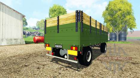 ITAS flatbed trailer pour Farming Simulator 2015