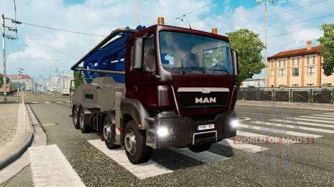 Une collection de camion de transport pour le tr pour Euro Truck Simulator 2