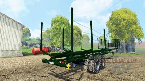 Semi-trailer timber pour Farming Simulator 2015